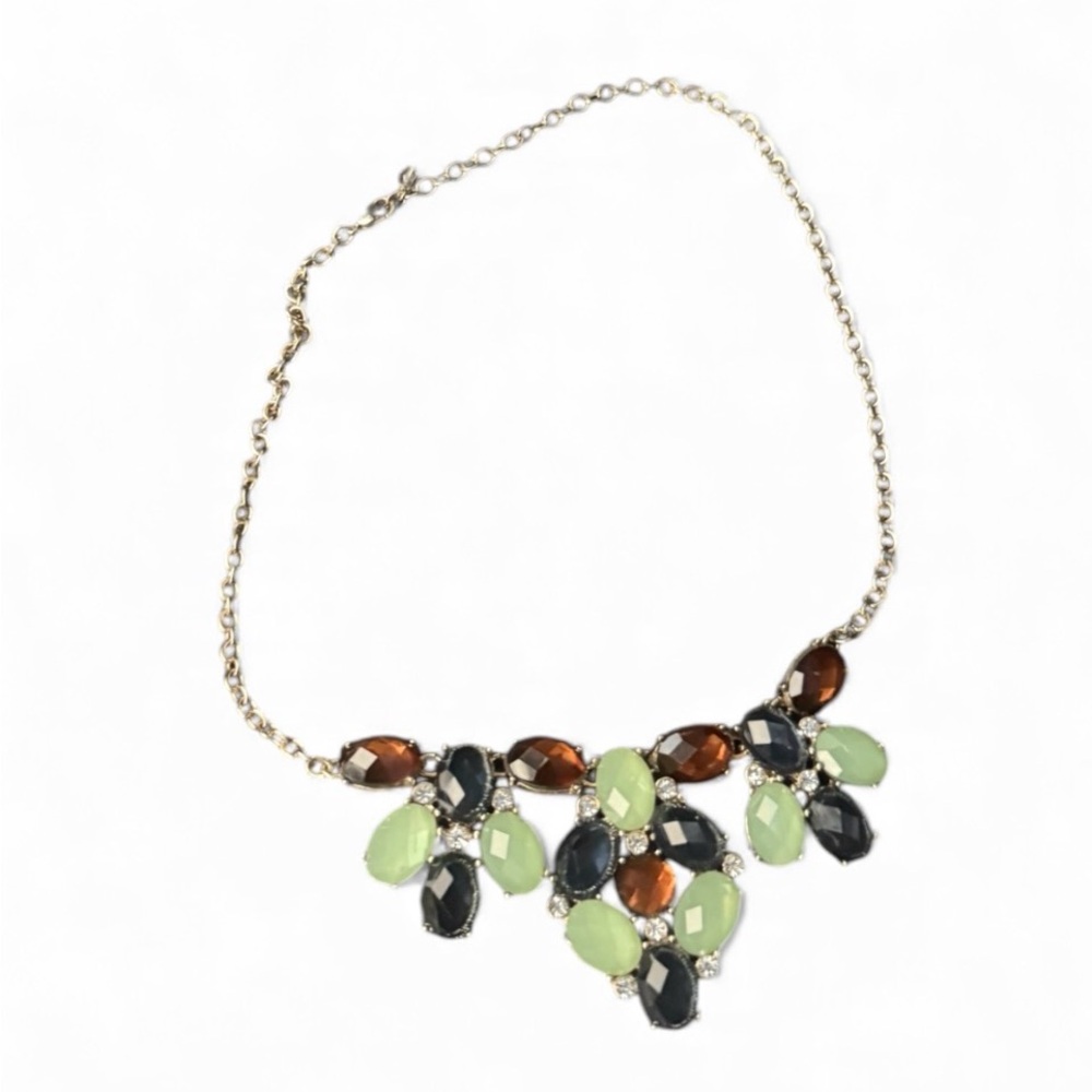 Salenapier Multi Colored Gemstone Necklace-Preown… - image 3